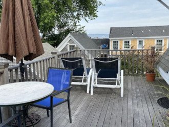 West End Water View, Large Private Deck, Steps to Town & Beach, Prkg #1
