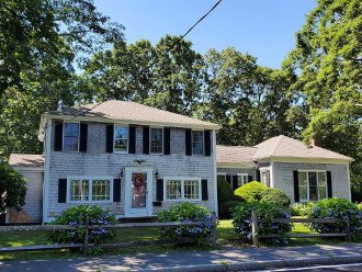 Stately Harwich Port Home near Village and Beach