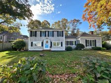 Stately Harwich Port Home near Village and Beach