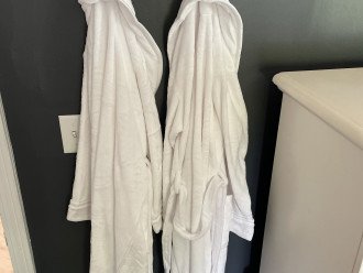 Robes for guests