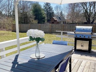 Deck with Gas Grill