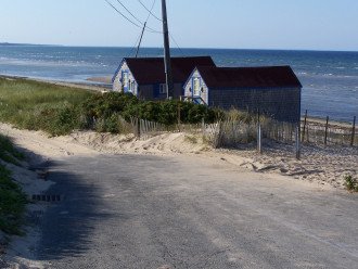 Historic ice shacks, outlasting the Truro Fishing industry of yore