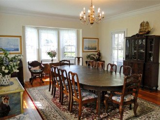 GREAT DINING ROOM OVERLOOKING FORREST BEACH AND NANTUCKET SOUND