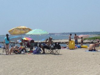 Center view of the Beach