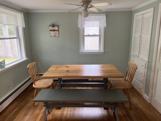 Dining room for family meals