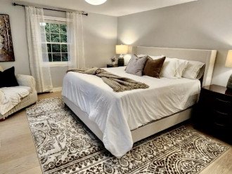 Master suite with king bed