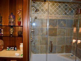 master bath w/ aromatherapy steam shower
