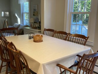 Large kitchen dining table